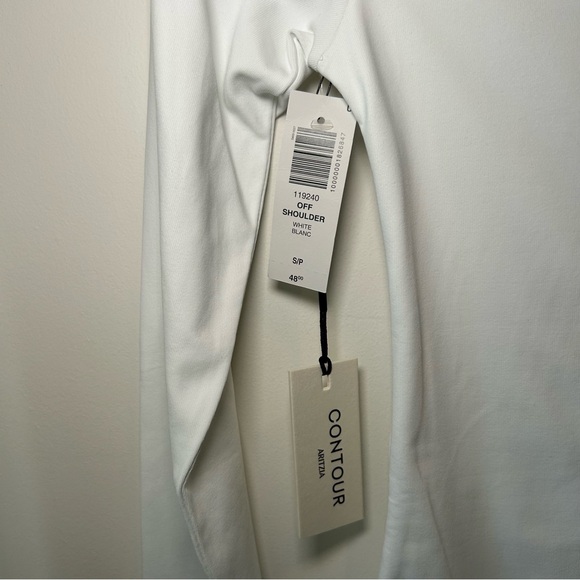 NWT New Aritzia Contour Off-shoulder Longsleeve Top White Size Small - Picture 4 of 9